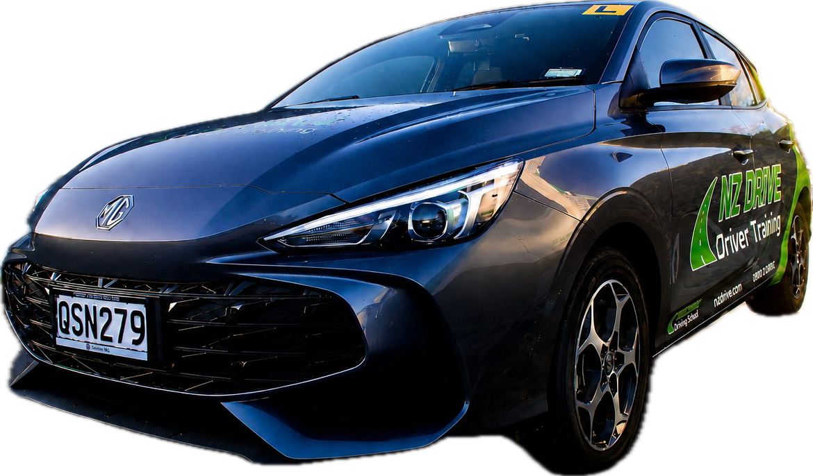 NZ Drive hybrid MG training car, cut out